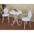 Hot Sale Antique White Foldable Table and Chairs